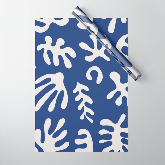 Henri Matisse Organic Cut Out Leaf Shape Pattern Wrapping Paper Gallery Image 1