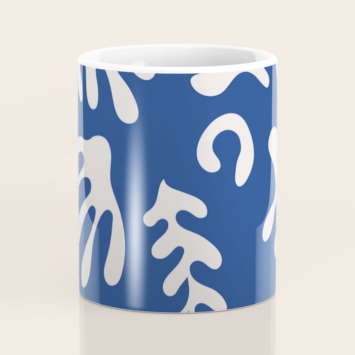Henri Matisse Organic Cut Out Leaf Shape Pattern Coffee Mug Gallery Image 4