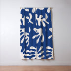 Henri Matisse Organic Cut Out Leaf Shape Pattern Window Curtain Gallery Image 3