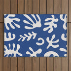 Henri Matisse Organic Cut Out Leaf Shape Pattern Outdoor Rug Gallery Image 1