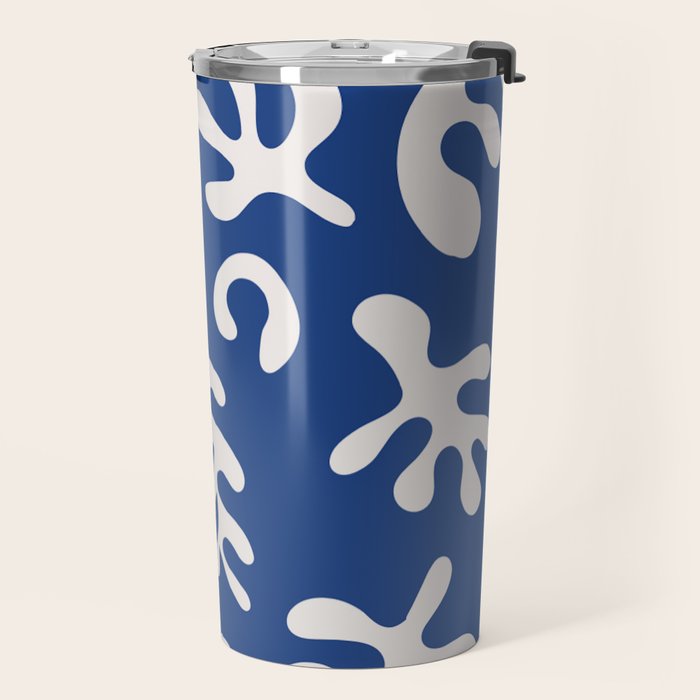 Henri Matisse Organic Cut Out Leaf Shape Pattern Travel Mug Gallery Image 2