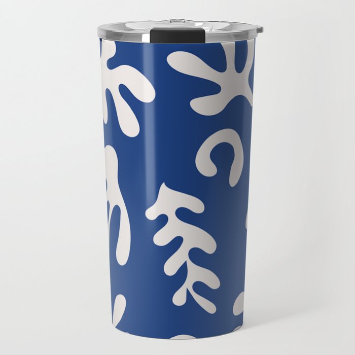 Henri Matisse Organic Cut Out Leaf Shape Pattern Travel Mug Gallery Image 1