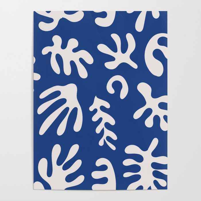 Henri Matisse Organic Cut Out Leaf Shape Pattern Poster Gallery Image 4