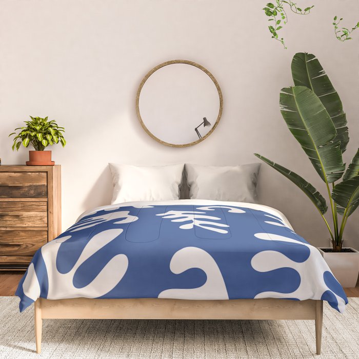 Henri Matisse Organic Cut Out Leaf Shape Pattern Comforter Gallery Image 3