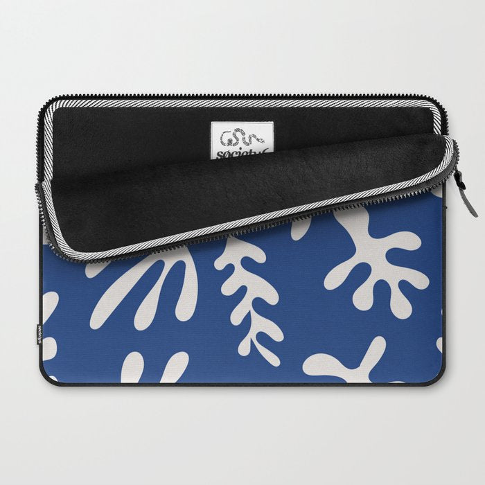 Henri Matisse Organic Cut Out Leaf Shape Pattern Laptop Sleeve Gallery Image 2
