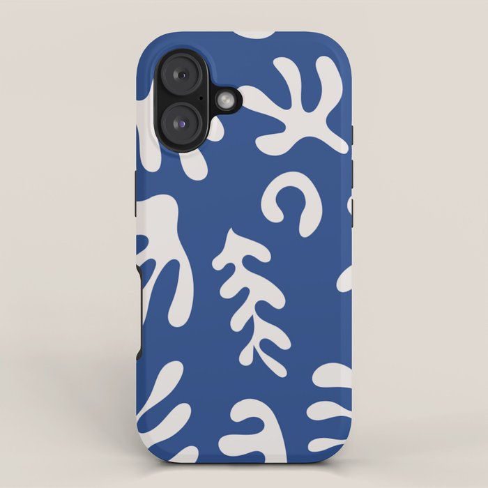 Henri Matisse Organic Cut Out Leaf Shape Pattern iPhone Case Gallery Image 1