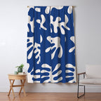 Henri Matisse Organic Cut Out Leaf Shape Pattern Window Curtain Gallery Image 5