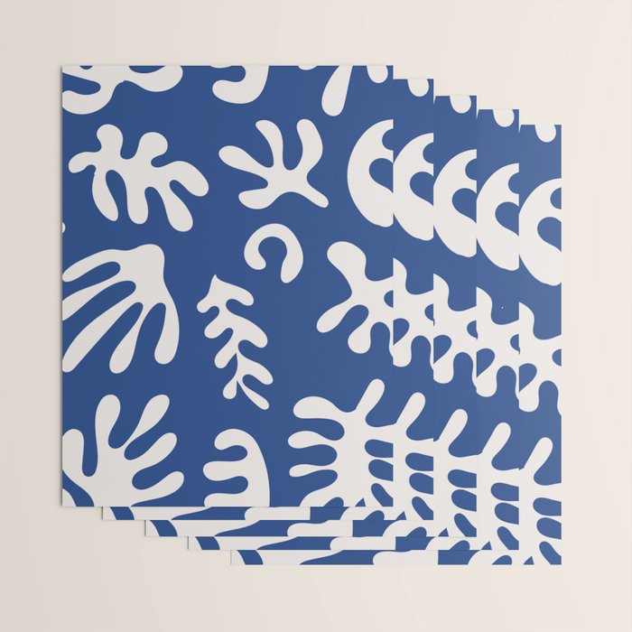 Henri Matisse Organic Cut Out Leaf Shape Pattern Wrapping Paper Gallery Image 3