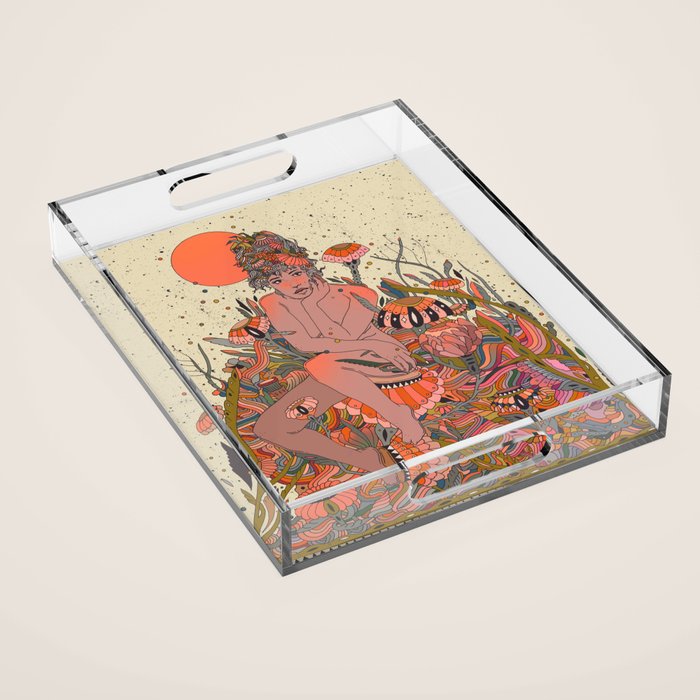 Queen Acrylic Tray Gallery Image 1