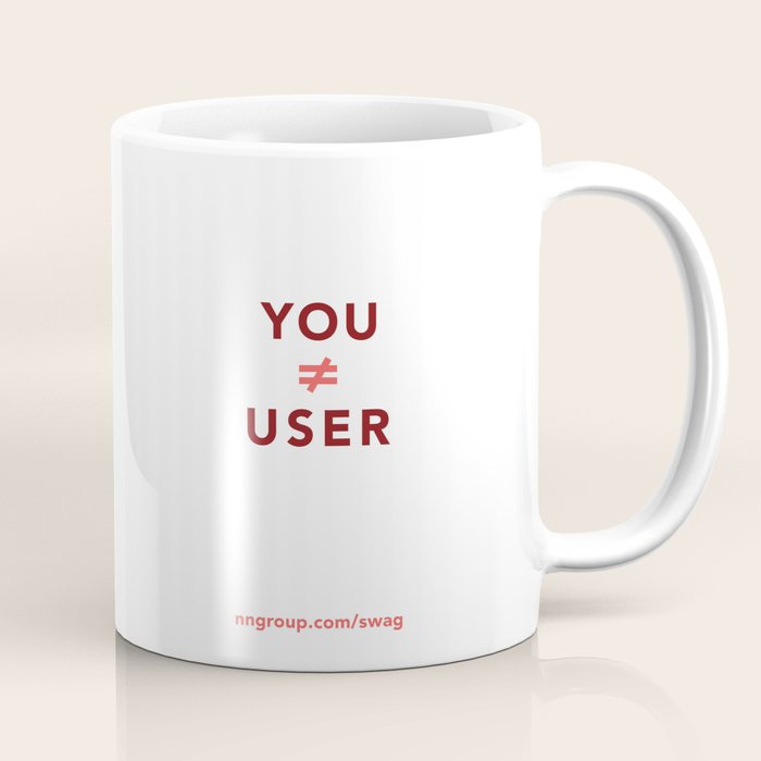 You Are Not The User Coffee Mug Gallery Image 1