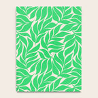 Green Palm Leaves Pattern Notebook Gallery Image 4