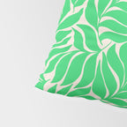 Green Palm Leaves Pattern Pillow Sham Gallery Image 4