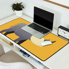 Whimsy Rhinoceros II Desk Mat Gallery Image 2