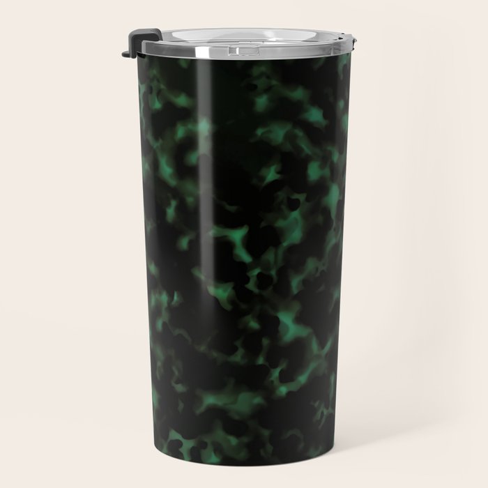 Emerald Green Tortoise Travel Mug Gallery Image 3