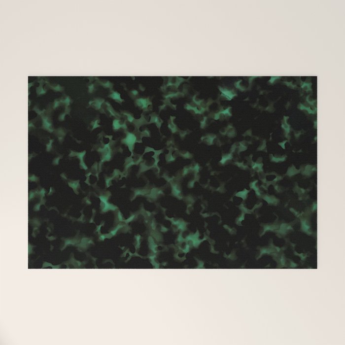 Emerald Green Tortoise Welcome Mat Gallery Image 1