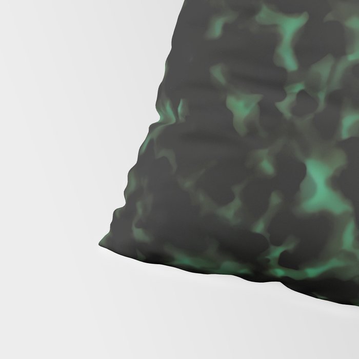 Emerald Green Tortoise Pillow Sham Gallery Image 4