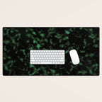 Emerald Green Tortoise Desk Mat Gallery Image 1
