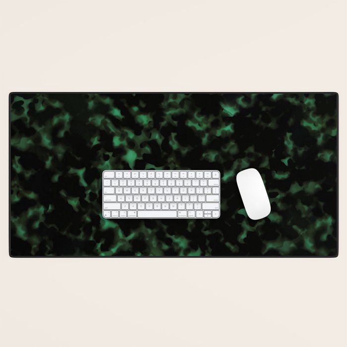 Emerald Green Tortoise Desk Mat Gallery Image 1