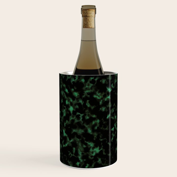 Emerald Green Tortoise Wine Chiller Gallery Image 1