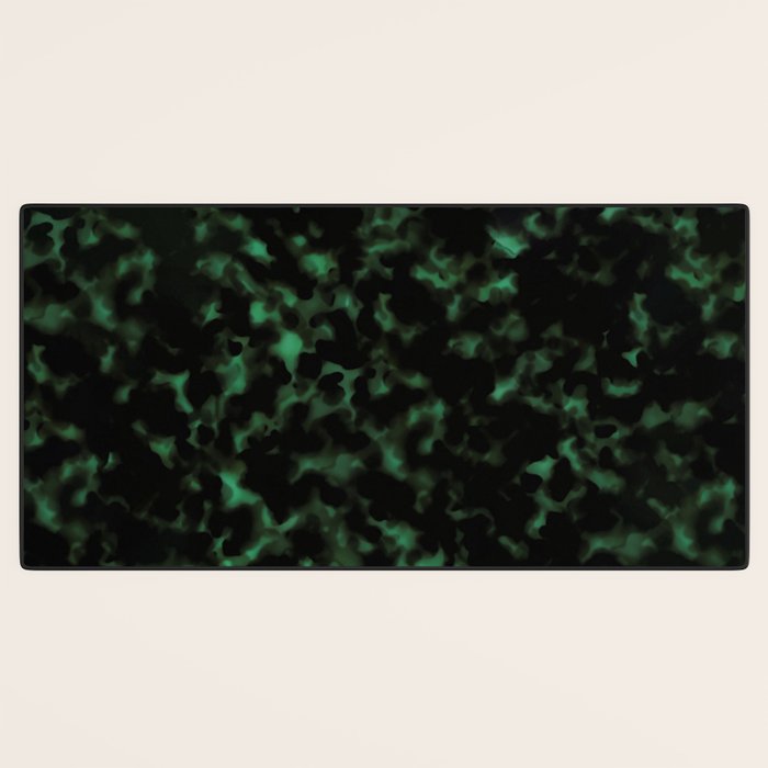 Emerald Green Tortoise Desk Mat Gallery Image 3