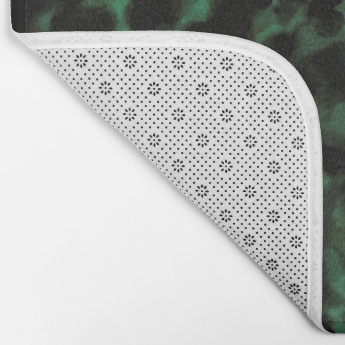 Emerald Green Tortoise Bath Mat Gallery Image 2