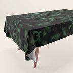 Emerald Green Tortoise Tablecloth Gallery Image 1