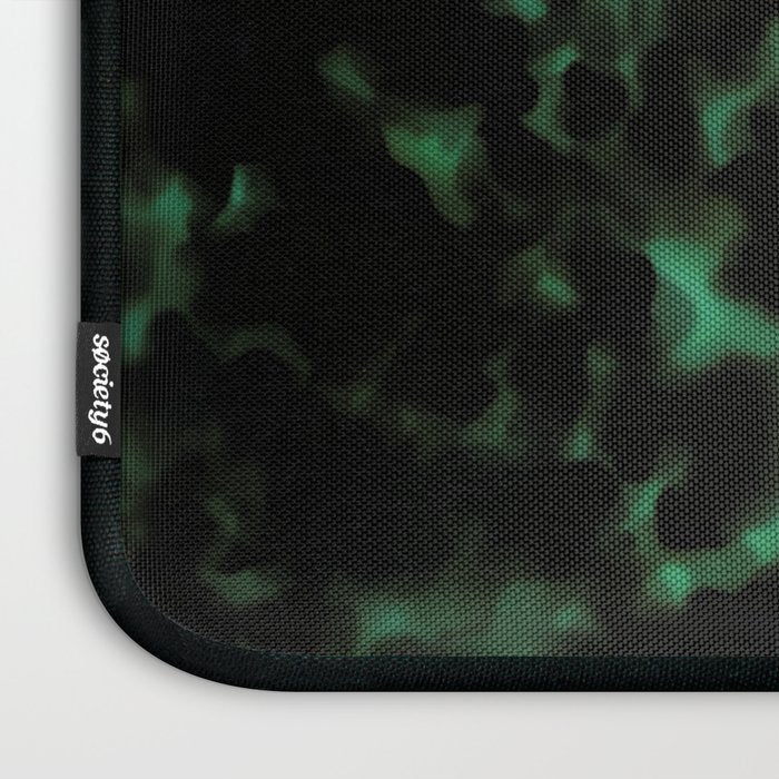 Emerald Green Tortoise Laptop Sleeve Gallery Image 3