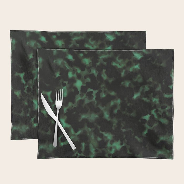 Emerald Green Tortoise Placemat Gallery Image 1