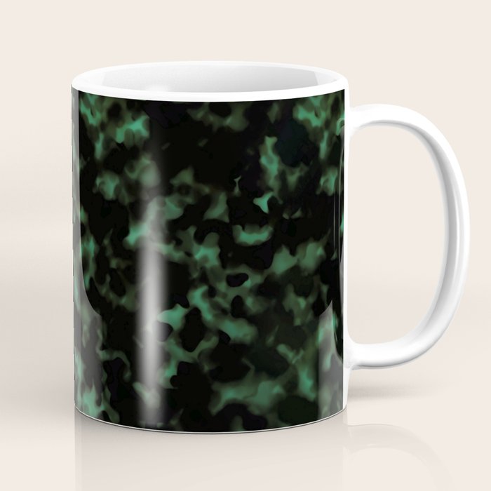 Emerald Green Tortoise Coffee Mug Gallery Image 1