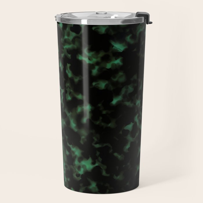Emerald Green Tortoise Travel Mug Gallery Image 2