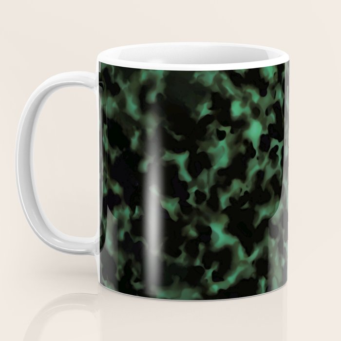 Emerald Green Tortoise Coffee Mug Gallery Image 3