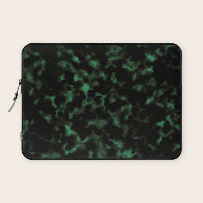 Emerald Green Tortoise Laptop Sleeve Gallery Image 1