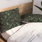 Emerald Green Tortoise Pillow Sham Gallery Image 2