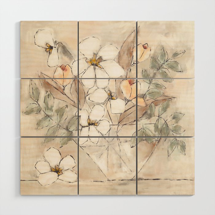 Peaches and Cream Wood Wall Art Gallery Image 1