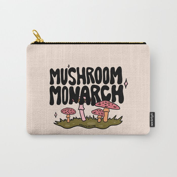 Mushroom Monarch Carry All Pouch Gallery Image 1