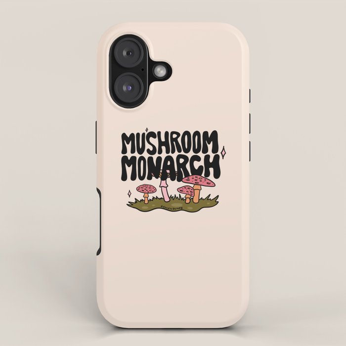 Mushroom Monarch iPhone Case Gallery Image 1