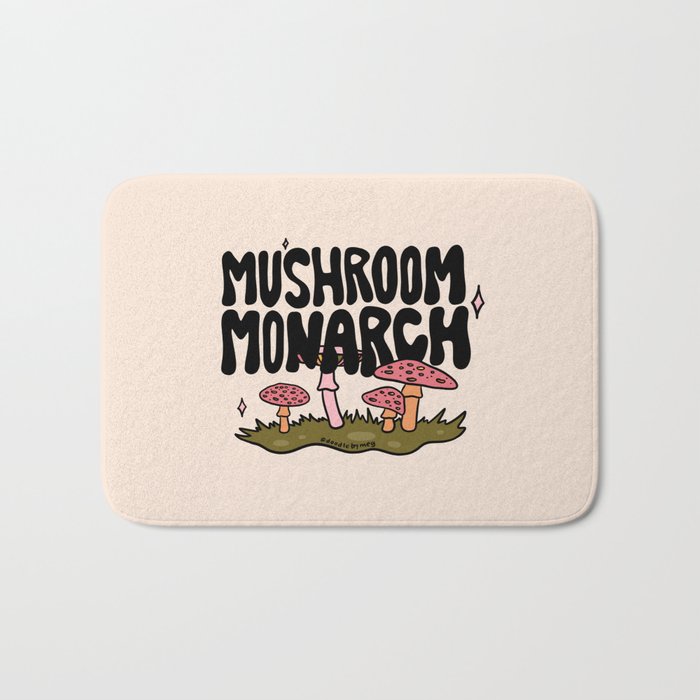 Mushroom Monarch Bath Mat Gallery Image 1