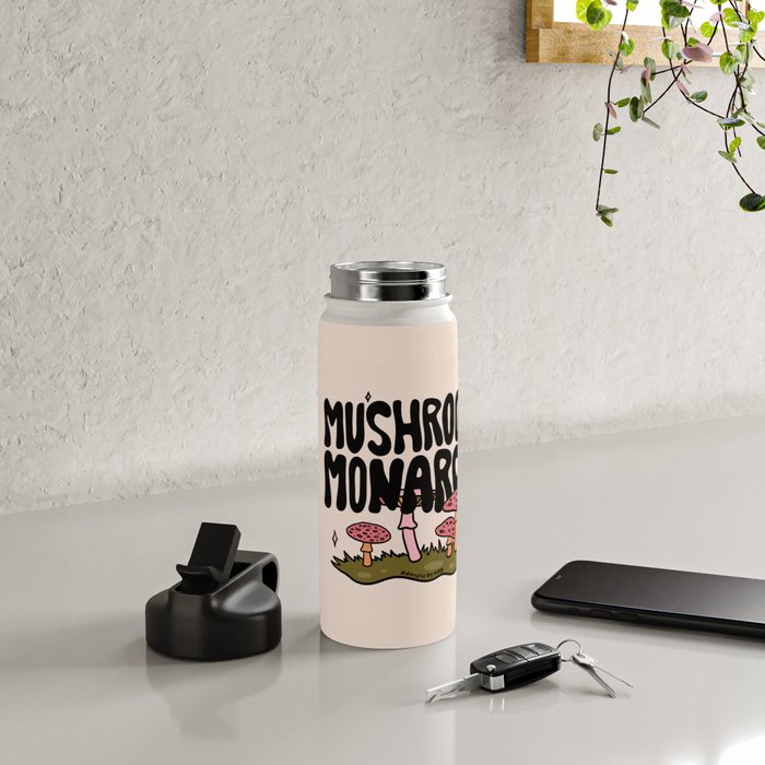 Mushroom Monarch Water Bottle Gallery Image 4