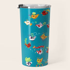 Shrimp march Travel Mug Gallery Image 3
