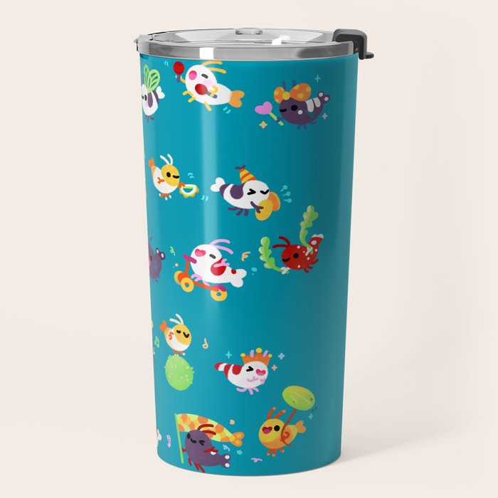 Shrimp march Travel Mug Gallery Image 2