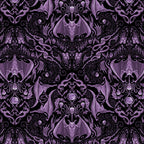 Bats and Beasts (Purple) Coffee Mug Gallery Image 2