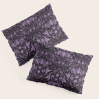 Bats and Beasts (Purple) Pillow Sham Gallery Image 3