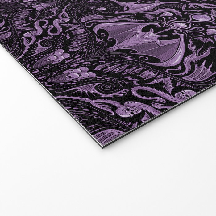 Bats and Beasts (Purple) Welcome Mat Gallery Image 2