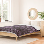 Bats and Beasts (Purple) Duvet Cover Gallery Image 2