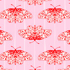 Butterfly Pink Red Coffee Mug Gallery Image 2