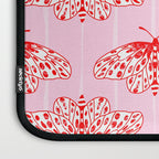 Butterfly Pink Red Laptop Sleeve Gallery Image 3