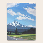 Mt Hood in Cherry Season Notebook Gallery Image 4