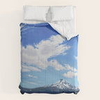 Mt Hood in Cherry Season Comforter Gallery Image 6