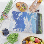 Mt Hood in Cherry Season Cutting Board Gallery Image 2