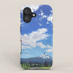 Mt Hood in Cherry Season iPhone Case Gallery Image 1